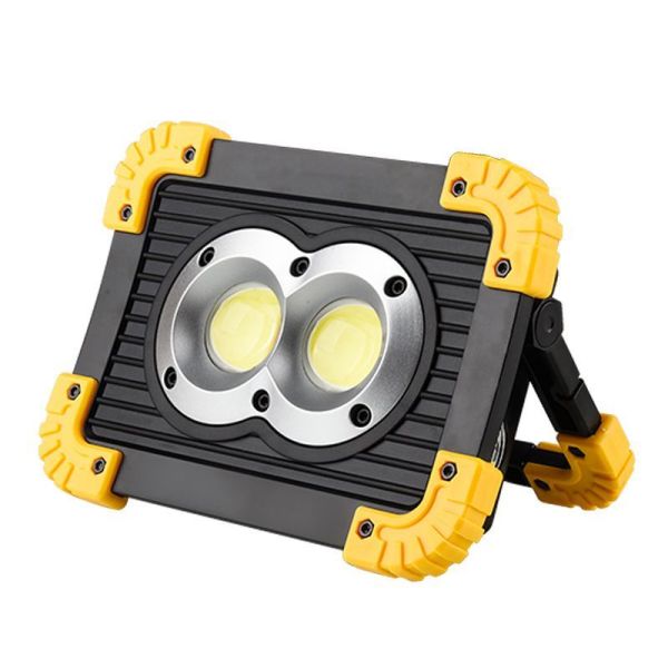 Ліхтар прожектор LL802-20W-2COB + 1W