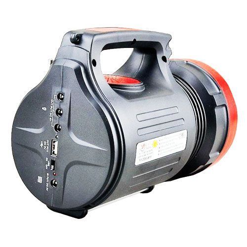 Ліхтар переносний Luxury 1908, 10W + 22LED, FM радіо, power bank, TF card, сонячна панель