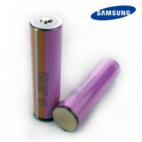 Аккумулятор Samsung ICR18650-26H 2600 mAh Li-Ion с защитой