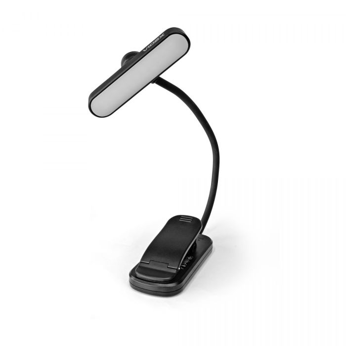 LED Світильник акумуляторний для читання VIDEX VL-NL134B Black