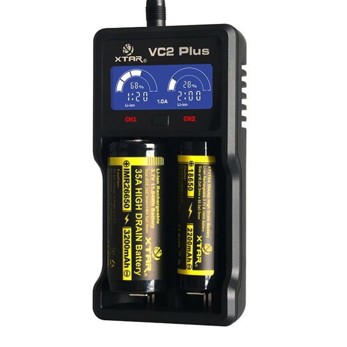 Зарядний пристрій XTAR VC2 PLUS