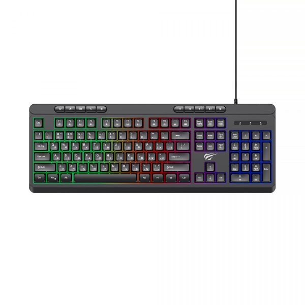 Ігрова клавіатура дротова HAVIT KB907L Black