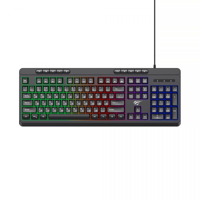 Ігрова клавіатура дротова HAVIT KB907L Black
