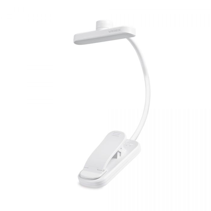 LED Світильник акумуляторний для читання VIDEX VL-NL134W White