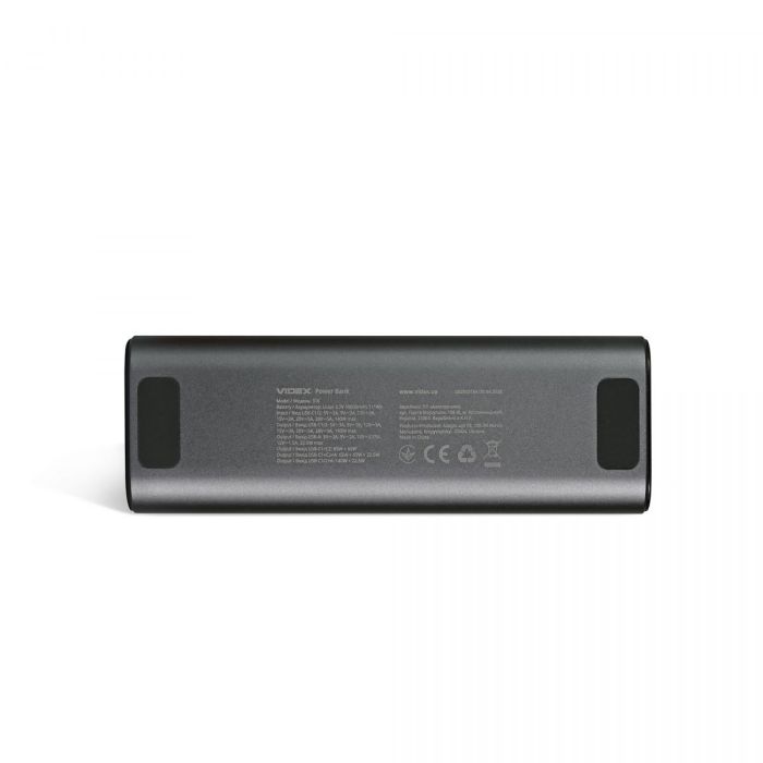 Повербанк 30000mAh VIDEX VPB-316 162W PD140W +Display