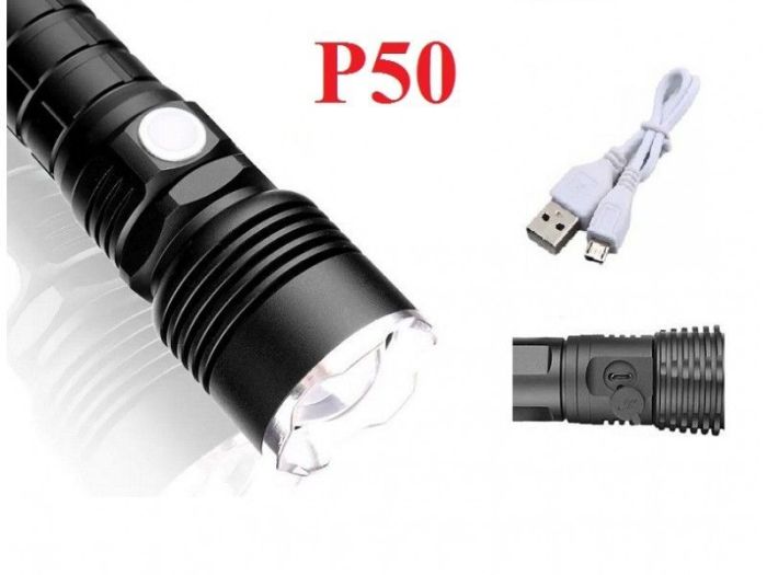Ліхтарик Police A73-P50, ЗУ microUSB
