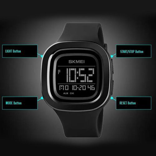Годинник наручний SKMEI 1580BKBK (Black)