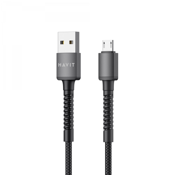 Кабель Micro USB HAVIT HV-CB6195 2.1A 1м