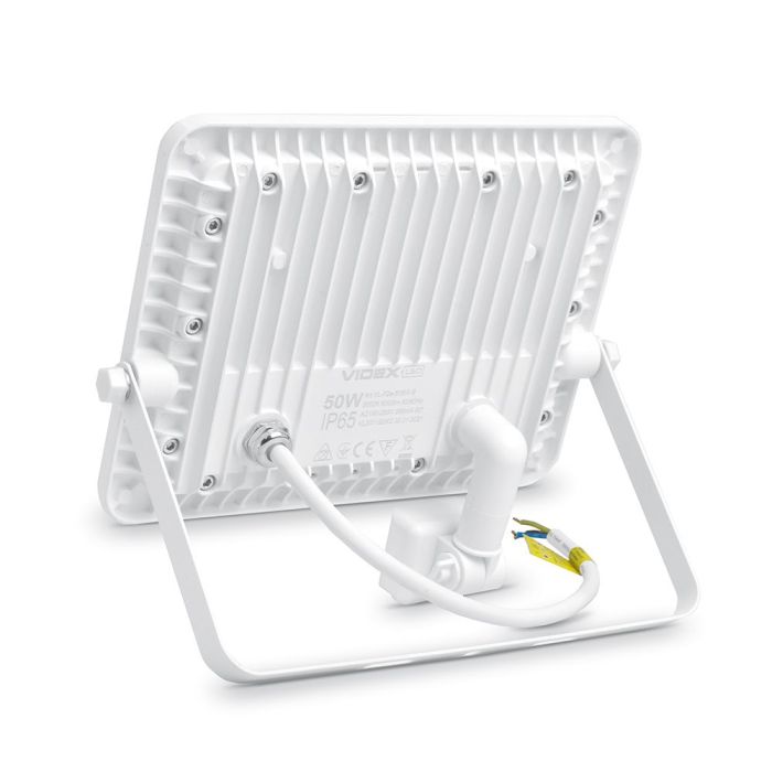 LED прожектор VIDEX F2e 50W 5000K з датчиком руху та освітленості