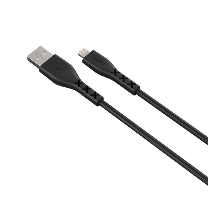 Кабель HAVIT HV-H66 Lightning 1.8м Black