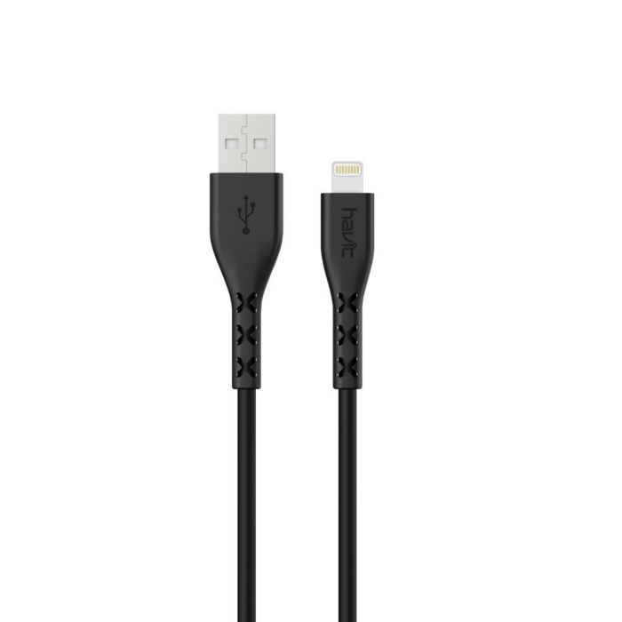 Кабель HAVIT HV-H66 Lightning 1м Black