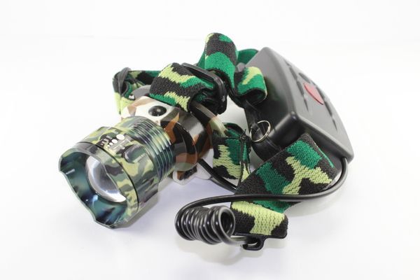 Налобний ліхтарик Bailong BL-T07BM-Army