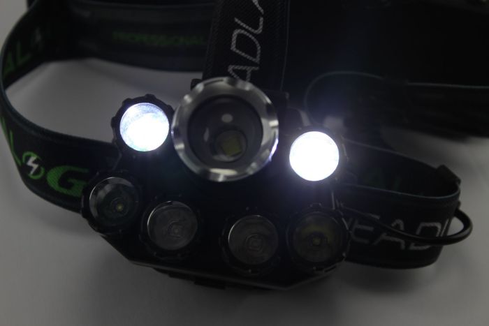 Налобний ліхтарик Bailong BL-T73-T6 + UV