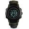 Годинник наручний чоловічий SKMEI 1426AGBK PARACORD Army Green