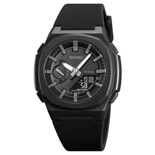 Чоловічий годинник Skmei 2091BKGYBK Black-Grey-Black