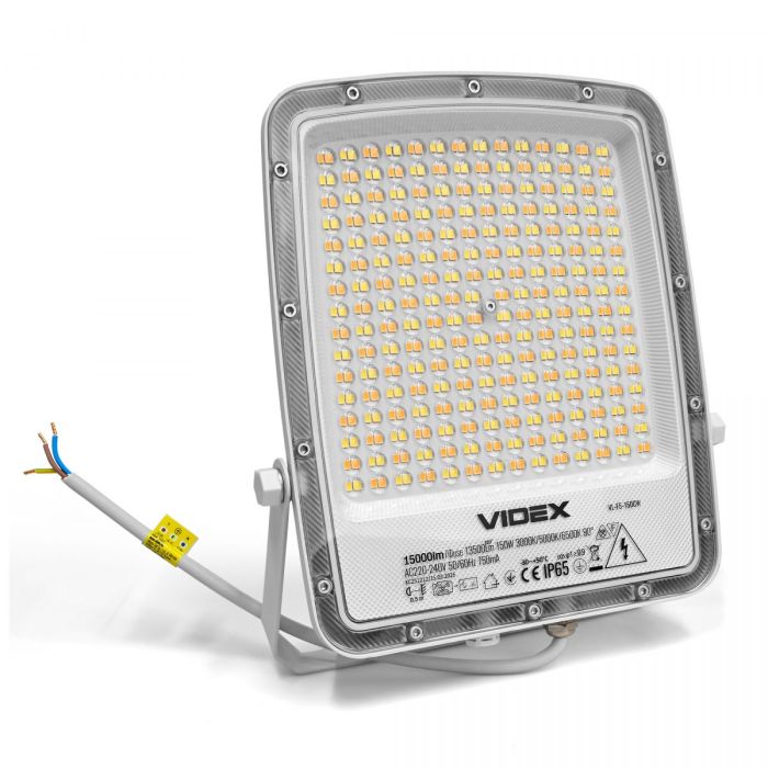 LED прожектор VIDEX F5 150W 3000-5000-6500K 230V White (VL-F5-150CW)