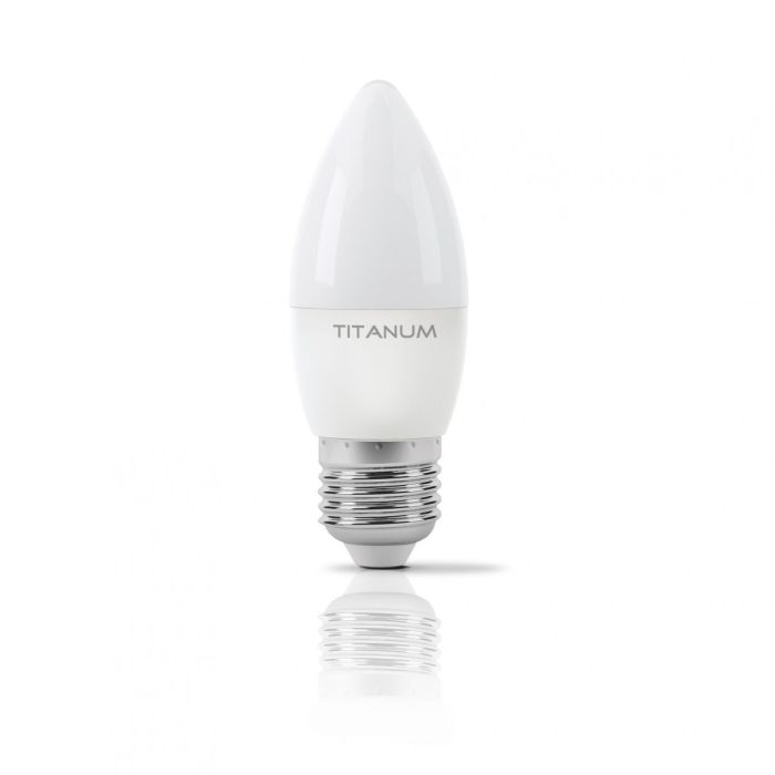 LED лампа TITANUM C37 6W E27 4100K
