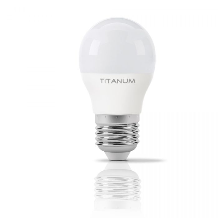 LED лампа TITANUM G45 6W E27 4100K