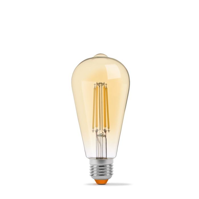 LED лампа VIDEX Filament ST64FAD 6W E27 2200K