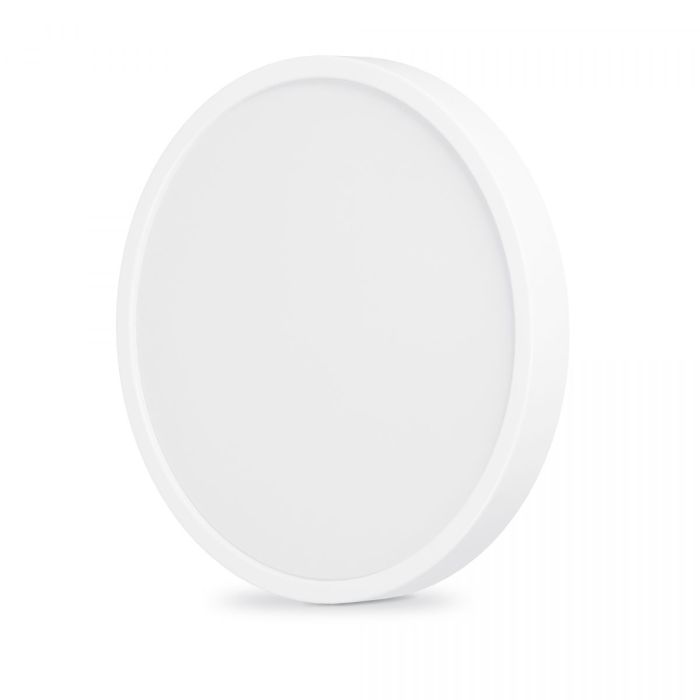 LED Світильник круглий накладний VIDEX 24W 5000K White