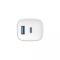Зарядний пристрій HAVIT UC30 PRO GaN 30W USB-A+USB-C White