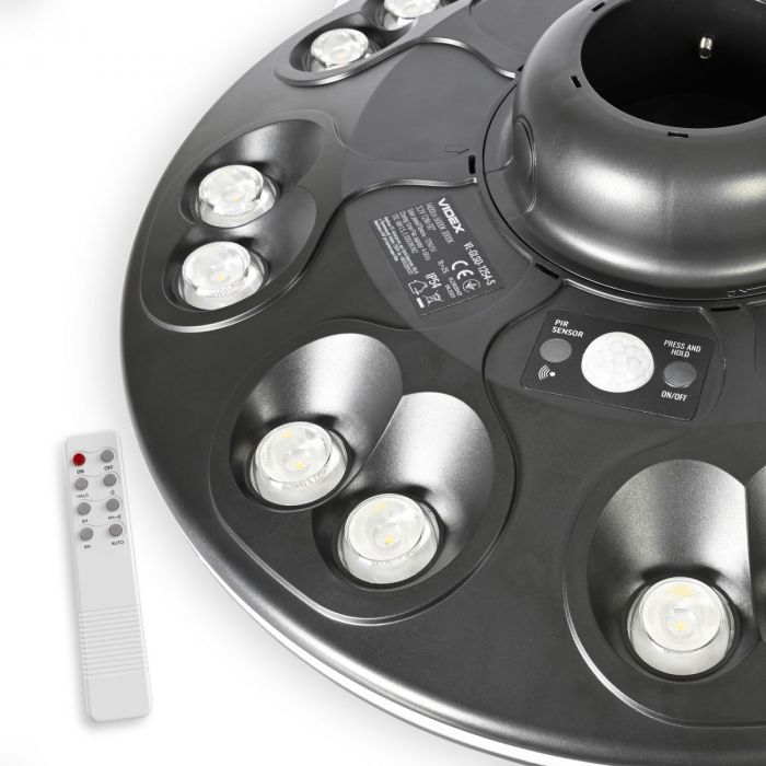 LED світильник автономний парковий IP54 VIDEX 1400Lm Сенсорний