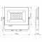 LED прожектор TITANUM TLF306 30W 6000K