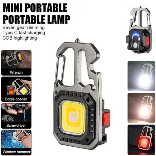 Ліхтар MULTIFUNCTIONAL KL-535/5138-COB ULTRA(white+yellow+red)