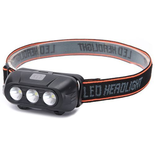 Ліхтар налобний KX-214-3LED, 1x18650