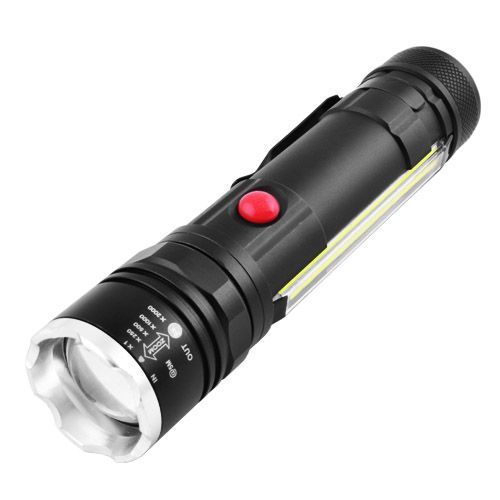 Ліхтар Police T6-26+T6+COB, ЗУ micro USB
