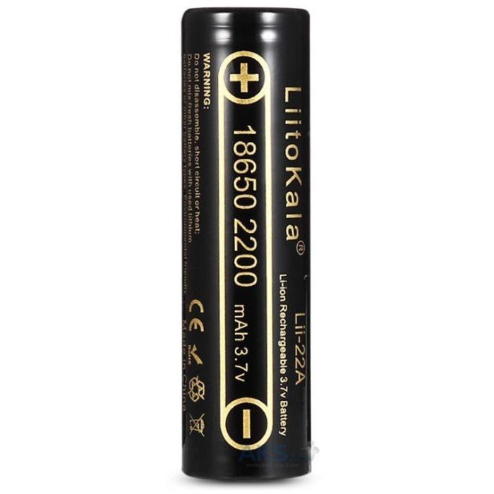 Акумулятор 18650 LiitoKala Lii-22A 2200mAh