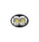 Ліхтар прожектор LL802-20W-2COB + 1W