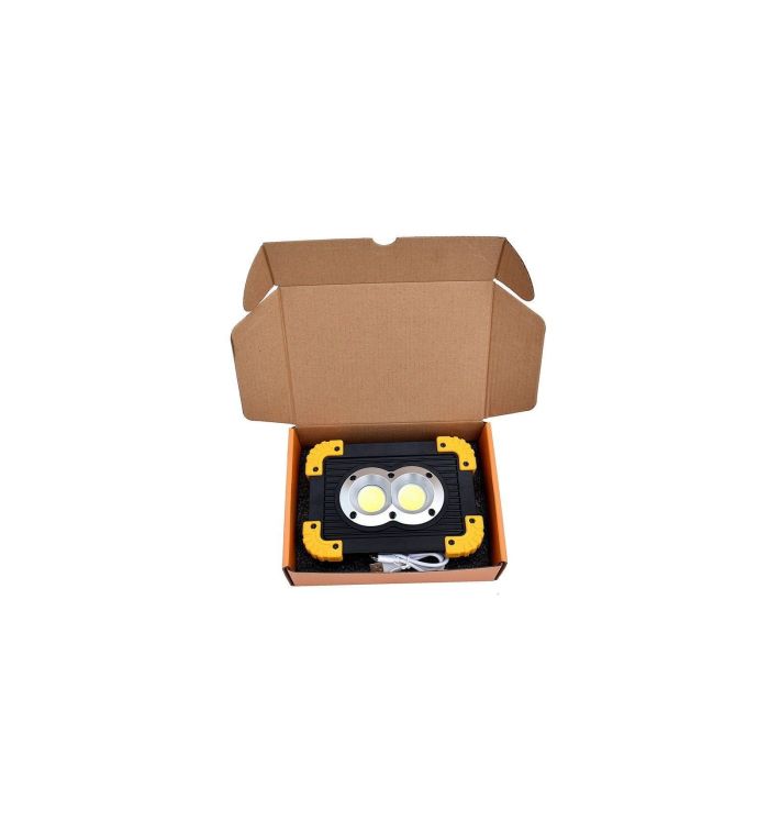 Ліхтар прожектор LL802-20W-2COB + 1W