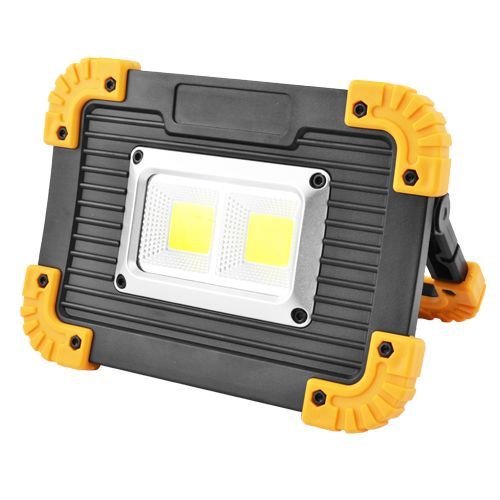 Переносний ліхтар прожектор LL812-20W-2COB + 1W