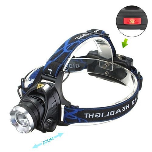 Налобний ліхтар з фокусуванням променя Bailong Police BL-6699-T6-USB