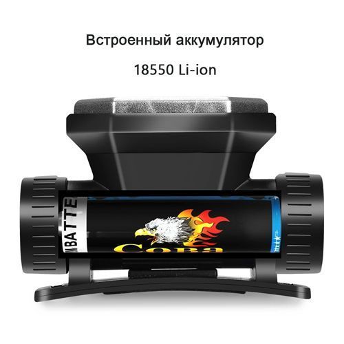 Налобний ліхтар Police SQ-815-1 Yellow