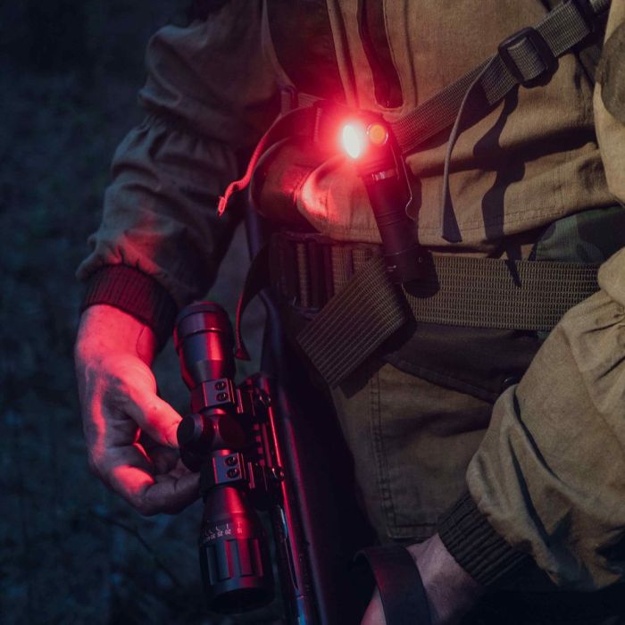 Портативний світлодіодний ліхтарик Armytek Wizard C2 WR Warm Red 1020Lm 4000K