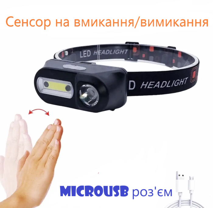 Ліхтар налобний KX-1804A
