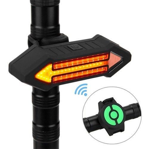 Велосипедний ліхтар X4 "STOP" з вказівником повороту