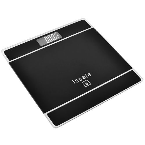 Ваги для підлоги 2017D ISCALE , 180кг (0,1кг), температура Black