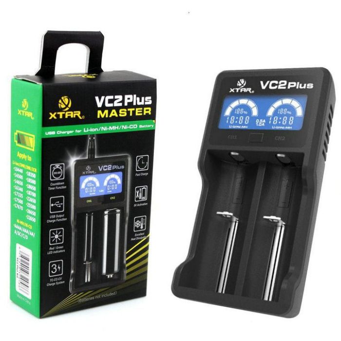 Зарядний пристрій XTAR VC2 PLUS