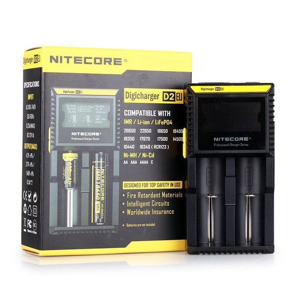 Зарядний пристрій Nitecore D2