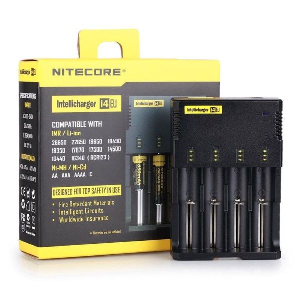 Зарядний пристрій Nitecore Intellicharger I4