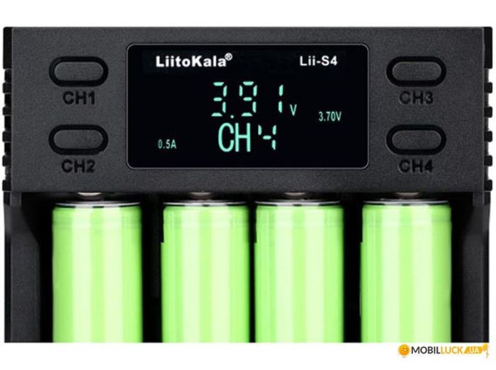 Зарядний пристрій LiitoKala Lii-S4