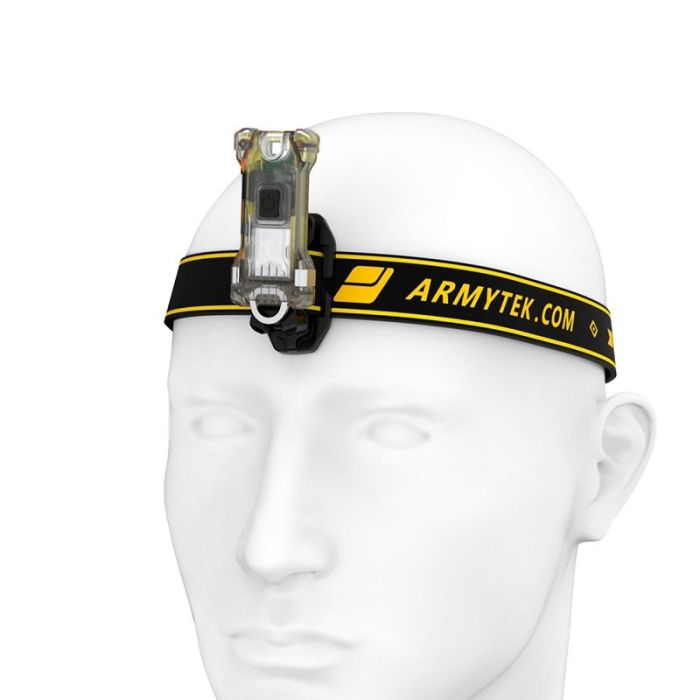 Налобний світлодіодний ліхтарик Armytek Zippy Extended Set WR Yellow 120Lm 5000K